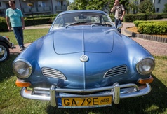 Pokaz VW na Alei Gwiazd Sportu we Władysławowie