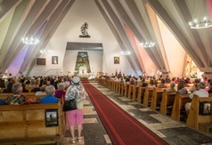 Msza święta w kościele pw. WNMP we Władysławowie
