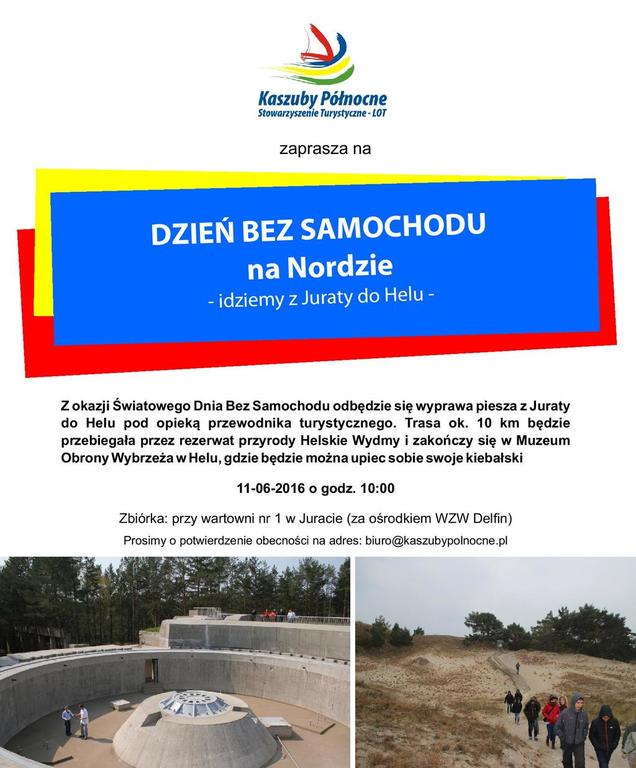 Światowy Dzień Bez Samochodu - Kaszuby Północne LOT