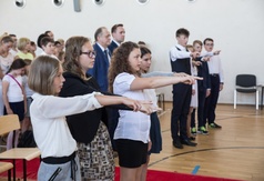 Zakończenie roku szkolnego 2015/2016 klas 6 w SP Chłapowo