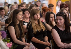 Zakończenie roku szkolnego 2015/2016 klas 3 gimnazjum w ZS1 we Władysławowie