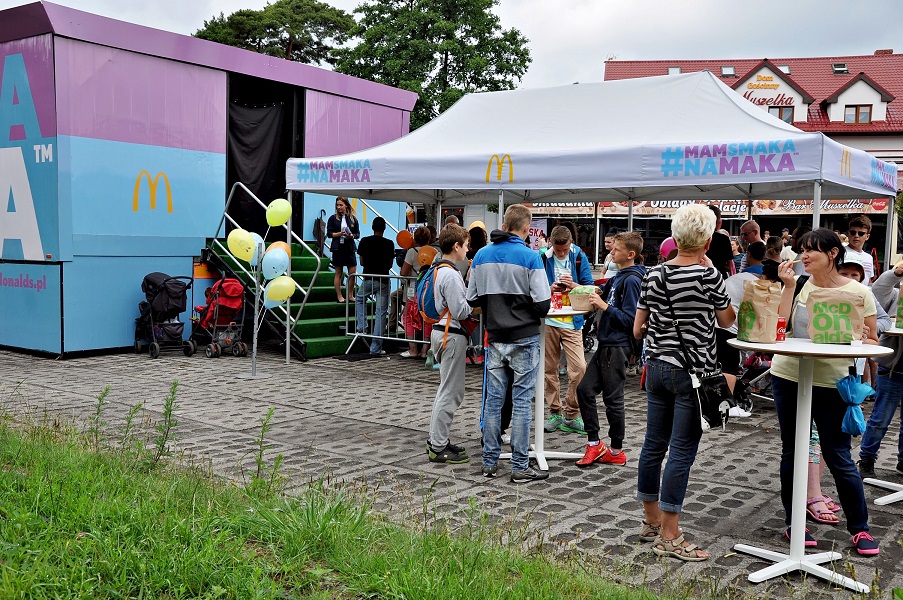 Multimedialna ekspozycja McDonald’s