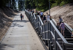 Zejście na plażę nr 23 w Jastrzębiej Górze