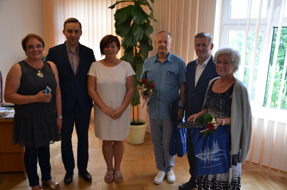 Spotkanie władz z wieloletnimi wczasowiczami przyjeżdżającymi do Gminy Władysławowo