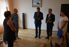 Spotkanie władz z wieloletnimi wczasowiczami przyjeżdżającymi do Gminy Władysławowo