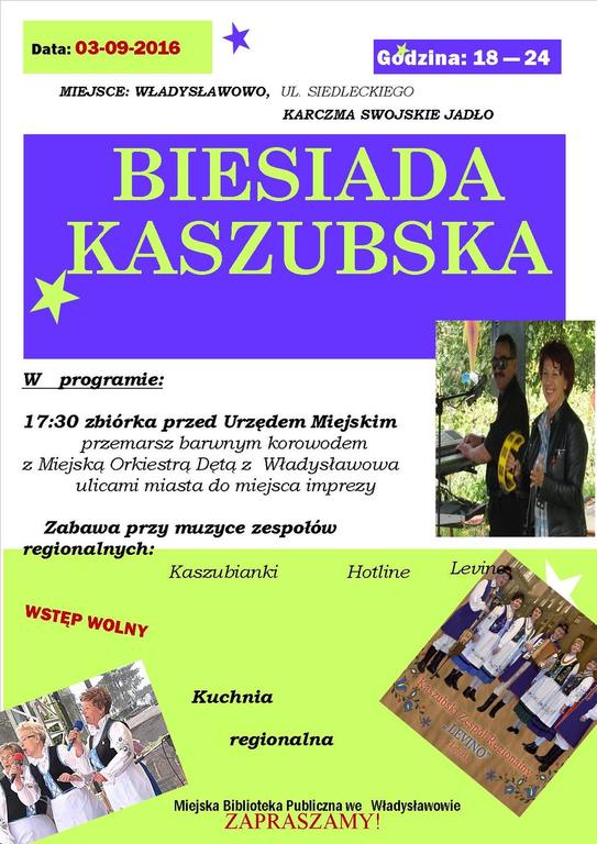Plakat Biesiady Kaszubskiej