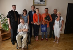 Przyjaciel Władysławowa - Joachim Krukowski razem z wnioskodawcami