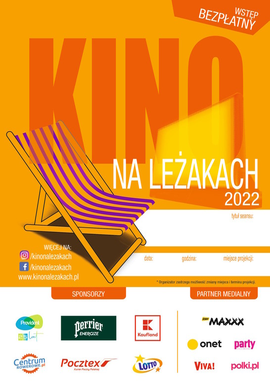 Kino na leżakach - Gmina Władysławowo 2022