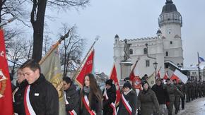 Uczestnicy uroczystości udali się do fary św. Zygmunta, gdzie została odprawiona msza w intencji Pow