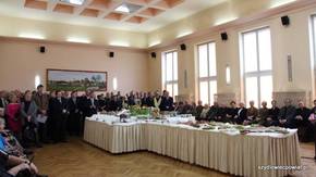 do sali konferencyjnej Starostwa Powiatowego przybyło blisko dwustu gości, fot. M. Szymkiewicz