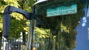 autokar Morskiego Oddziału Straży Granicznej