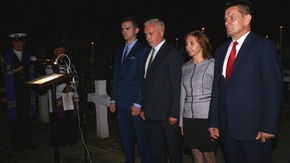 Włodzimierz Górlicki - Starosta Szydłowiecki, Anita Gołosz, Przewodnicząca Rady Powiatu, Krzysztof B