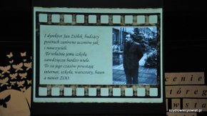 na slajdzie - postać Jana Ziółka