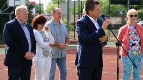uroczystego otwarcia Igrzysk, dokonał Włodzimierz Górlicki, starosta szydłowiecki