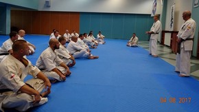 trening z shihan Klausem Rexem i Gabrielem Berluengą