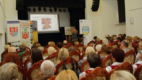 wykład „Produkty lokalne, regionalne i tradycyjne. Rozpoznawanie zasobów i wybór” wygłosiła Izabella