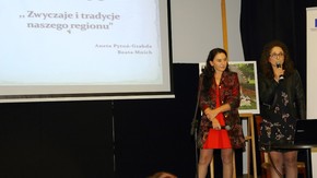 Aneta Pytoń-Grabda oraz Beata Mnich opowiedziały o programie innowacji pedagogicznej „Tradycje i zwy