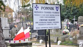 cmentarz wojenny z I wojny światowej i wojny polsko-bolszewickiej z 1920 roku