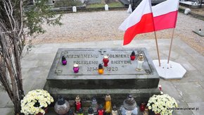 cmentarz wojenny z I wojny światowej i wojny polsko-bolszewickiej z 1920 roku
