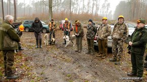 Hubertowskie polowanie Koła Łowieckiego „Soból”