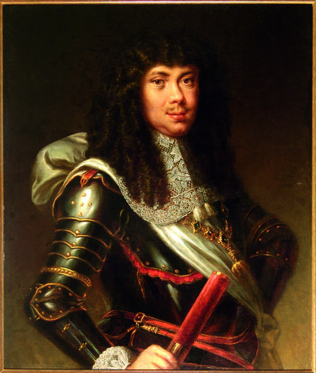 Portret Michała Korybuta Wiśniowieckiego, nieznany malarz, ol., pł., XVIII w. Fot. A. Ring, B. Tr
