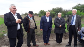 droga powiatowa Kolonia – Chronów – Wawrzyszów w m. Chronów, odbiór drogi przy udziale Wiceprzewodni