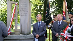 przewodniczący sekcji emerytów ZO związku nauczycielstwa polskiego w Szydłowcu Jan Piwowarczyk przyb