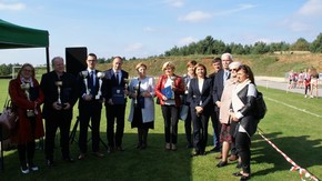 Anita Gołosz Przewodnicząca Rady Powiatu, Janina Bodo Wiceprzewodnicząca, Adam Włoskiewicz Wicestaro
