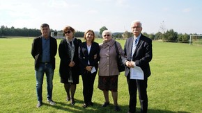 Wojciech Warso Przewodniczący Rady Gminy w Jastrzębiu, Agnieszka Niziołek inspektor w Wydziale EZ St