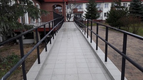 wyremontowany podjazd