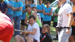 przeciąganie liny