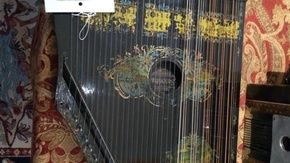 Instrument muzyczny z Muzeum Ludowych Instrumentów Muzycznych w Szydłowcu.