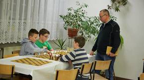 Trening prowadzony przez trenera Jacka Sieczkowskiego.