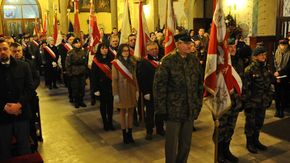 Msza św. w intencji Ojczyzny i Powstańców 1863 r. w szydłowieckiej farze