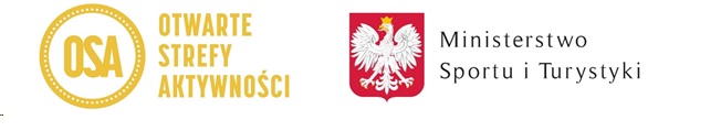logotyp programu OSA i Ministerstwa Sportu i Turystyki