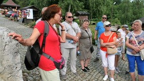 delegacja z Rejonu Wileńskiego w Górach Świętokrzyskich, fot. Inga P-S