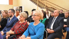 uczestnicy powiatowych obchodów Dnia Edukacji Narodowej