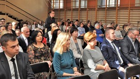 uczestnicy powiatowych obchodów Dnia Edukacji Narodowej