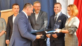 uczestnicy powiatowych obchodów Dnia Edukacji Narodowej