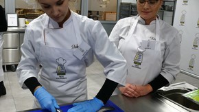 Test kulinarny - układanie talerza