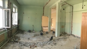 prace remontowe pomieszczeń pomocniczych