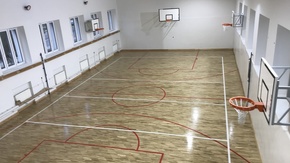 sala gimnastyczna po gruntownym remoncie