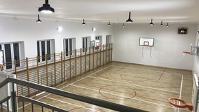 sala gimnastyczna po gruntownym remoncie