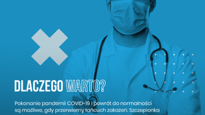 Plakat: #SZCZEPIYSIĘ - bo to szczepienie JAK KAŻE INNE