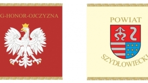 Sztandar Powiatu Szydłowieckiego - symbol