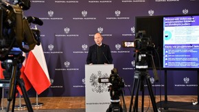 Konferencja prasowa - dystrybucja tabletek jodku potasu na terenie województwa mazowieckiego w przyp