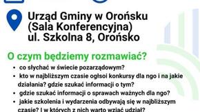 Plakat spotkania sieciującego dla NGO