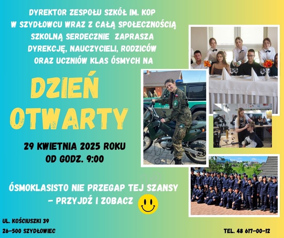 Zespół Szkół im. Korpusu Ochrony Pogranicza - rekrutacja