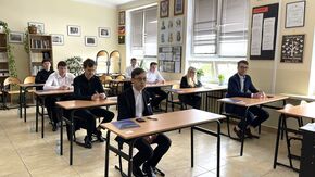 Maturzyści ZS im. KOP w Szydłowcu