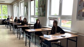 Maturzyści ZS im. KOP w Szydłowcu